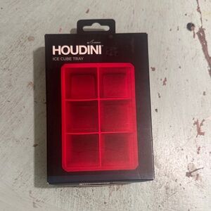 Houdini Silicone Red Ice Cube Tray